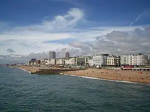 Vista de Brighton.