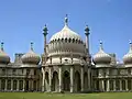 Royal Pavilion (1815-22) em Brighton, na Inglaterra