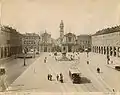 Piazza San Carlo, de Turim, em 1875