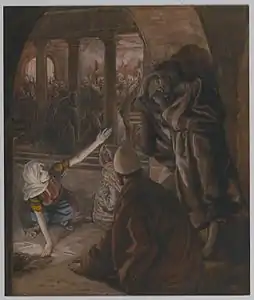 Entre 1886-1890. Por James Tissot, atualmente no Brooklyn Museum, em Nova Iorque.