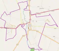 Localização de Brześć Kujawski na Polónia