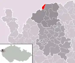 Localização de Bublava