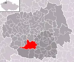 Localização de Budyně nad Ohří