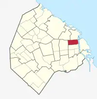 Localização de San Nicolás em Buenos Aires.