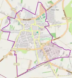 Localização de Buk na Polónia