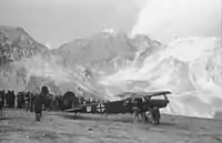 O Fieseler Fi 156 Storch pronto para decolar