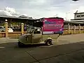 Um tuk-tuk em Buriram.