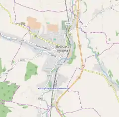 Localização de Bystrzyca Kłodzka na Polónia