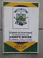 Na capa do Código de Posturas do Município de Campo Maior de 2014.