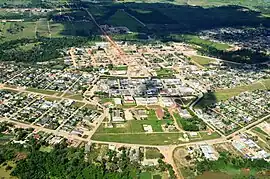 Panorâmica do centro da cidade
