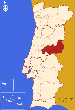 Localização da Beira Baixa