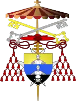 Brasão de Bartolomeo Pacca como Camerlengo do Conclave de 1823