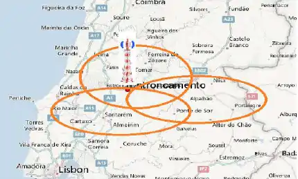 Cobertura rádio voz entroncamento