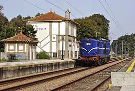 Estação de Leça do Balio, em 2012