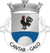 Brasão de armas de Cantar-Galo
