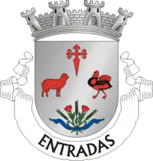 Brasão de armas de Entradas