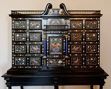 Gabinete no Palazzo Vecchio, em Florença.