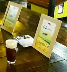 Cabriúva, bebida de vinho típica do município de Piraí do Sul.