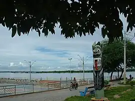 Cais de Itacarambi na margem do rio São Francisco