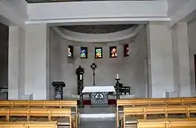 Interior da Capela de Santo Estevão