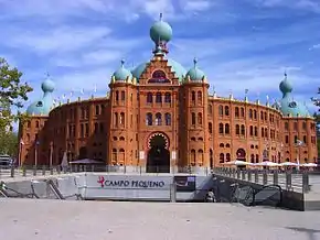 Praça de Touros do Campo Pequeno (1890-92), em Lisboa, em Portugal