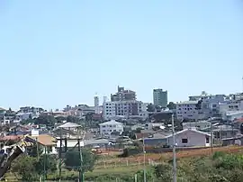 Vista parcial de Campos Novos
