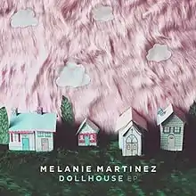 Capa de Dollhouse, primeiro EP de Melanie Martinez.