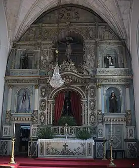 Altar da Capela de D. Fradique de Portugal.
