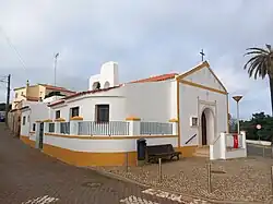 Capela de Espiche, em Janeiro de 2024.