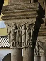 Capitel gótico com o Senhor dos Passos