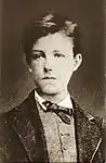 Arthur Rimbaud  c. 1872