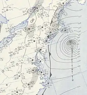 imagem ilustrativa de artigo Furacão Carol (1953)