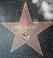 Estrela de Carol Burnett.