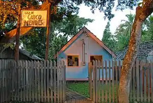 Casa do líder sindical Chico Mendes em Xapuri - AC - Brasil.