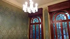 Sala piloto reformada no térreo do casarão