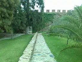 Vista interior do Castelo