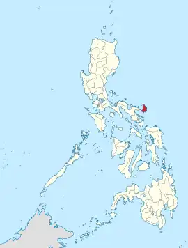 Catanduanes na Região de Bicol Coordenadas : 13°50'N, 124°15'E
