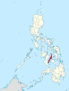 Cebu na Visayas Centrais  Coordenadas : 10°19'N, 123°45'E