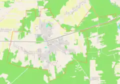 Localização de Cegłów na Polónia