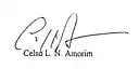 Assinatura de Celso Amorim