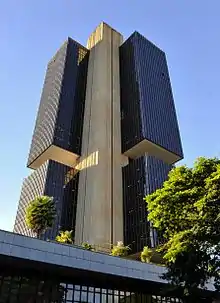 Edifício-sede do Banco Central, em Brasília