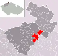 Localização de Česká Kamenice