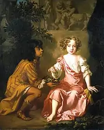 Retrato de Charlotte Lee, Condessa de Lichfield 1674