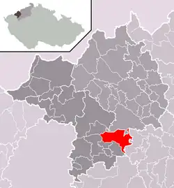 Localização de Chbany