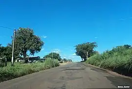 Entrada do distrito de Bauxi