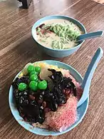 Cendol na Malásia.