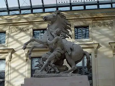 Um dos "Cavalos de Marly".