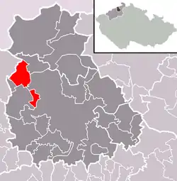 Localização de Chlumec