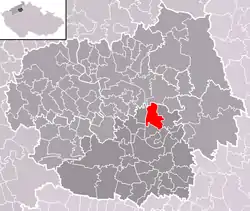 Localização de Chodouny