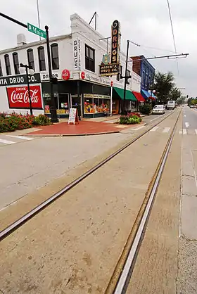 Centro de North Little Rock, conhecido como Argenta (setembro de 2011)